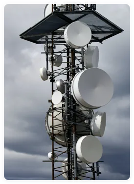DNS microwave tower installation